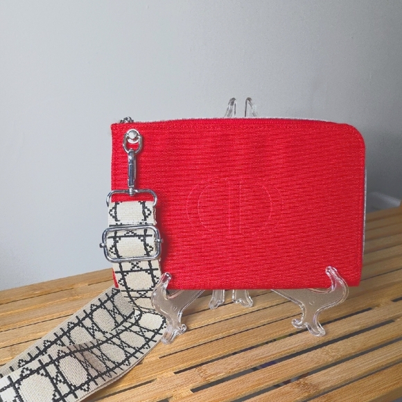 Dior Accessories - Dior Beauty Cosmetic Bag With Crossbody Strap
